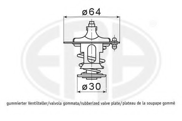 Termostat lichid racire