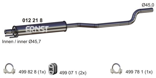 Toba esapament intermediara