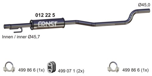 Toba esapament intermediara