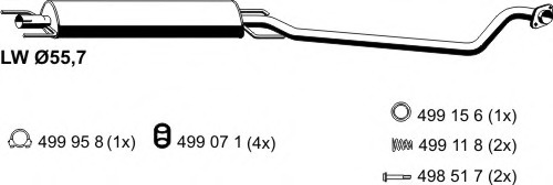 Toba esapament intermediara