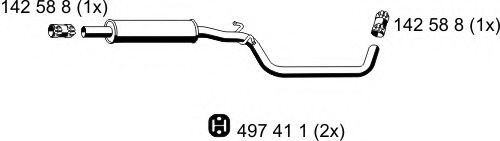 Toba esapament intermediara