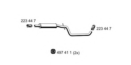 Toba esapament intermediara