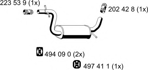 Toba esapament intermediara