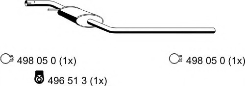 Toba esapament intermediara