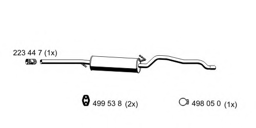 Toba esapament intermediara