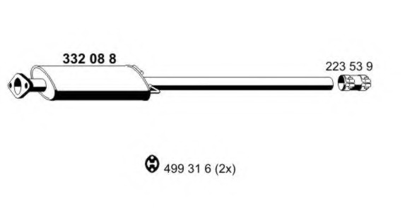 Toba esapament intermediara