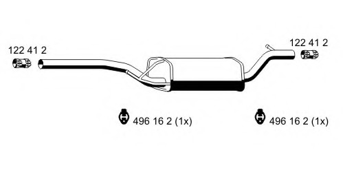 Toba esapament intermediara