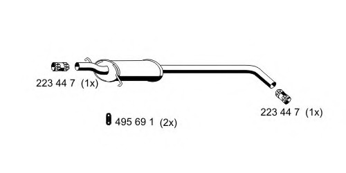 Toba esapament intermediara