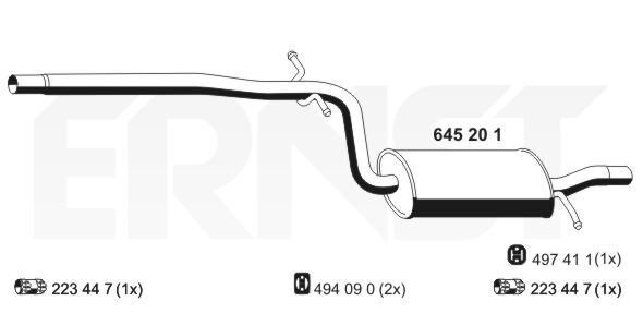 Toba esapament intermediara