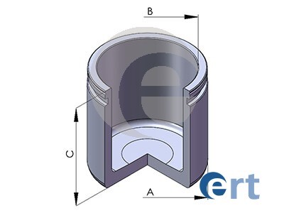 Piston etrier frana