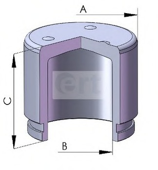 Piston etrier frana