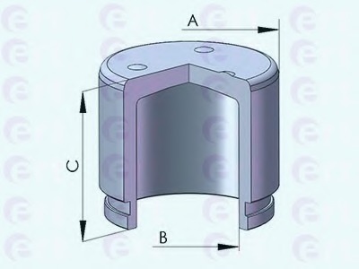 Piston etrier frana