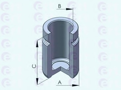 Piston etrier frana