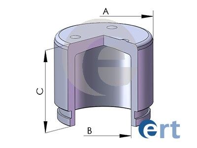 Piston etrier frana