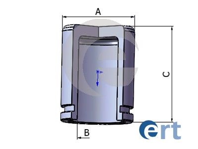 Piston etrier frana