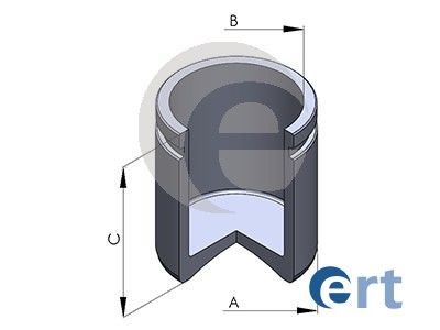 Piston etrier frana