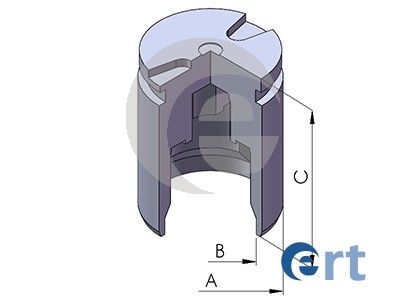 Piston etrier frana