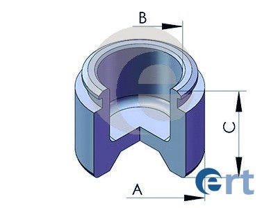 Piston etrier frana