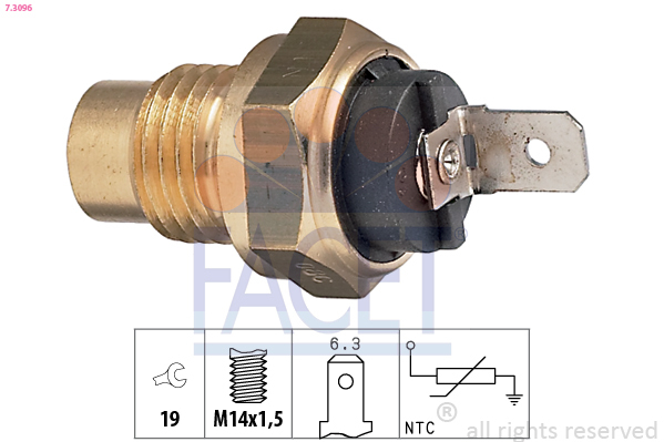 Senzor temperatura ulei