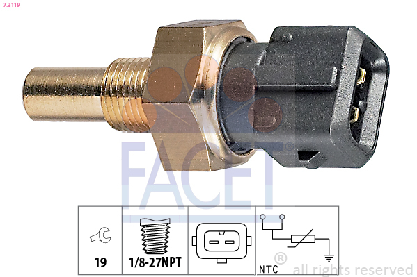 Senzor temperatura ulei