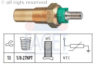 Senzor temperatura ulei