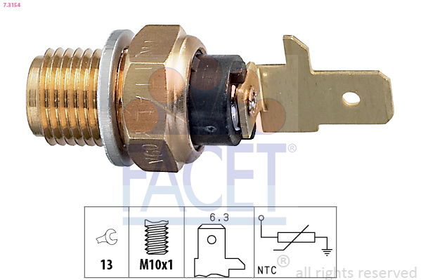 Senzor temperatura ulei