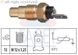 Senzor temperatura ulei