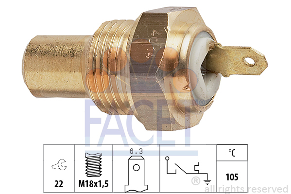 Comutator temperatura racire