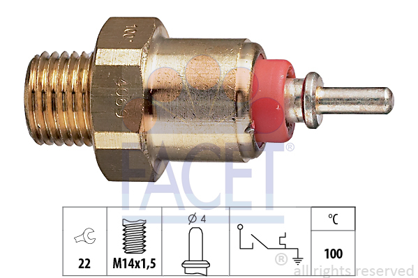 Comutator temperatura racire