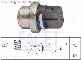 Comutator temperatura racire