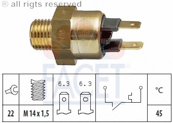 Comutator temperatura racire