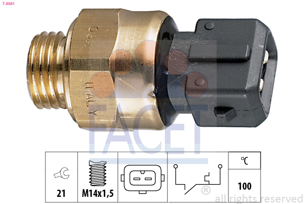 Comutator temperatura racire