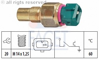 Comutator temperatura racire