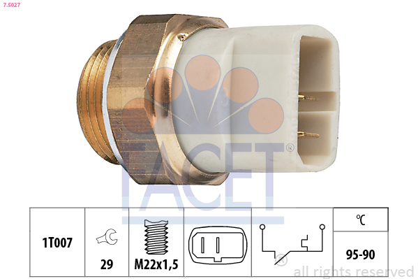 Comutator temperatura ventilator radiator