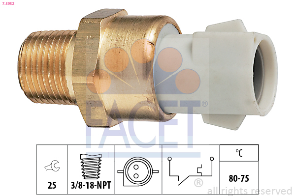 Comutator temperatura ventilator radiator