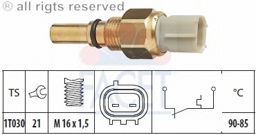 Comutator temperatura ventilator radiator