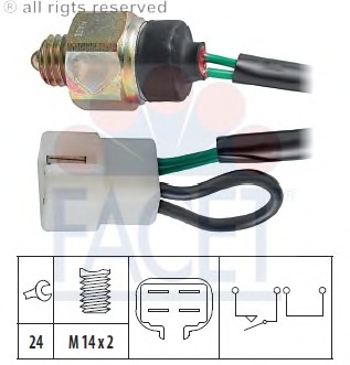 Comutator lampa marsalier