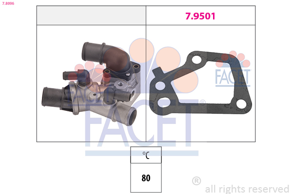 Termostat lichid racire