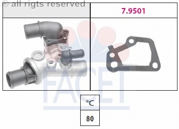 Termostat lichid racire