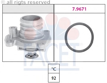 Termostat lichid racire