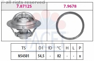 Termostat lichid racire