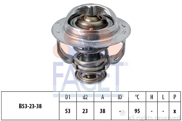 Termostat lichid racire