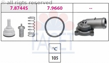 Termostat lichid racire