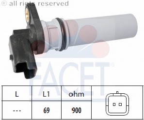 Senzor impulsuri arbore cotit