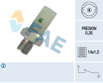 Senzor presiune ulei