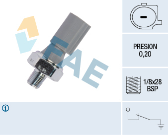 Senzor presiune ulei