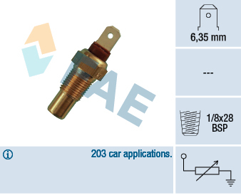 Senzor temperatura lichid de racire