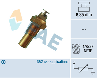 Senzor temperatura lichid de racire