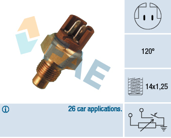 Senzor temperatura ulei