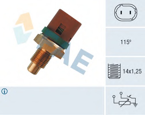 Senzor temperatura lichid de racire